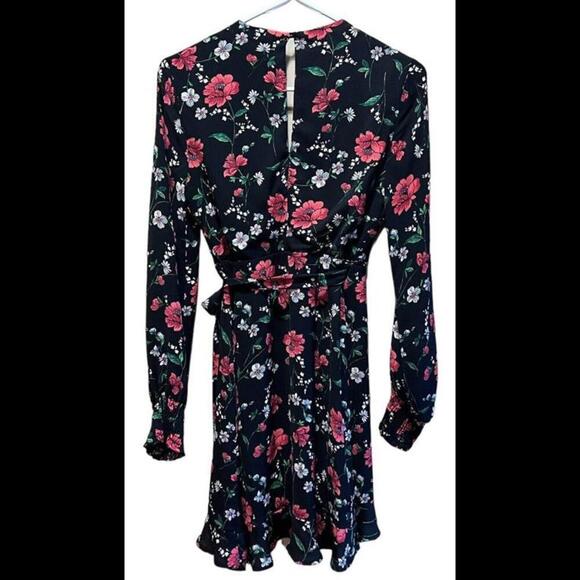 Lush | NWOT Floral Maxi Dress With Side Slit Women's size XS Multicolor - Picture 2 of 4